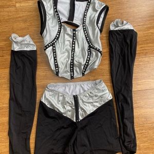 Girls dance costume.